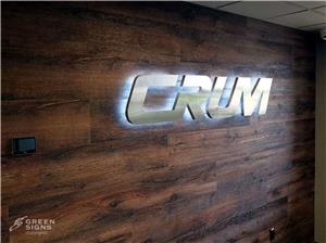 Halo Lit Main ID Interior Sign