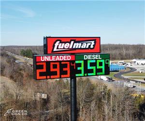 Fuel Mart - Custom LED Digital Price Changer