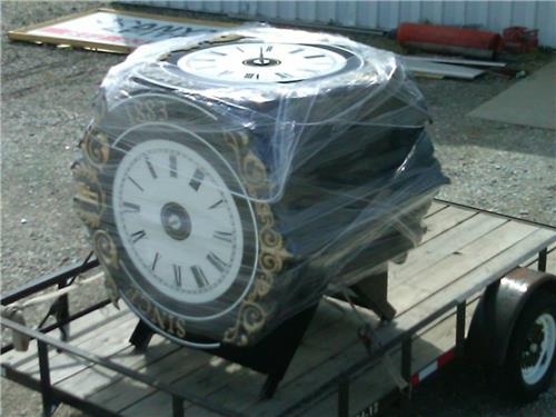 GSC 600 Series Internally Illuminated Custom Clock