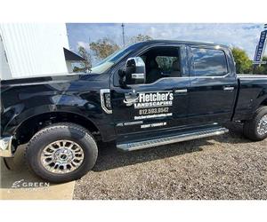 Fletcher's Landscaping - GSC 100 Series - Custom Vehicle Graphics