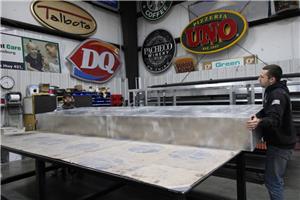 North Decatur High School - Main ID Sign w/ Electronic Message Center