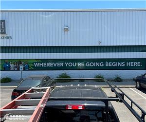 Ivy Tech Community College (Franklin): Custom Perforated Window Graphics