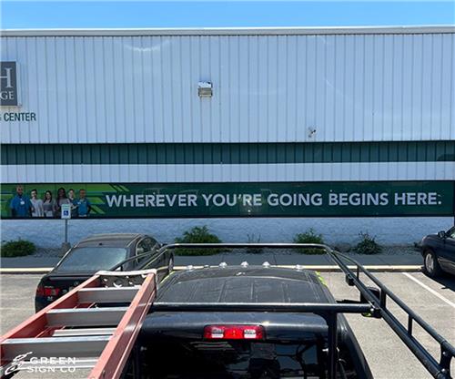 Ivy Tech Community College (Franklin): Custom Perforated Window Graphics